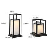 LED Tuinpaal - Zonne-energie & Waterdicht