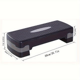 Verstelbare Aerobic Stepper met Antislip Oppervlak – Perfect voor Thuis- en Gym Workouts