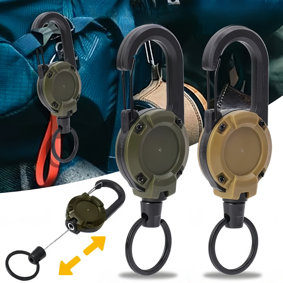 FlexGrip Tactische Sleutelhanger – Veilig en Praktisch