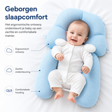 Ergonomisch Baby Slaapkussen – Veilig, Comfortabel en Aanpasbaar voor Pasgeborenen (0-12 Maanden)