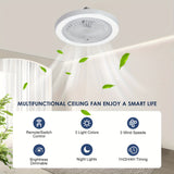 LED Slimme Ventilatorlamp – Dimbaar en Stil
