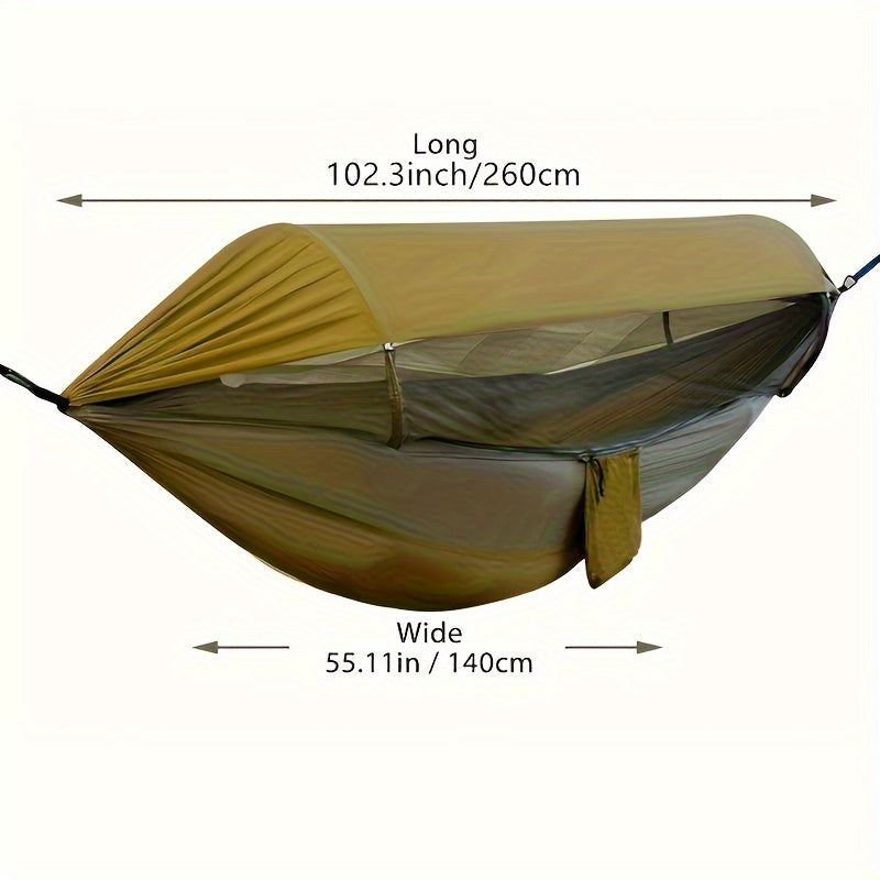 CampEase 3-in-1 Hangmat – Bescherming en Comfort voor Buitenavonturen