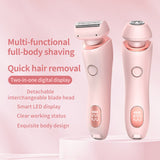 Sandsberg in 1 Haarverwijdering Epilator USB Oplaadbare Trimmer Vrouwen Lichaam Scheerapparaat Gezicht Been Onderarm Bikinilijn Hand Schaamhaarverwijderaar