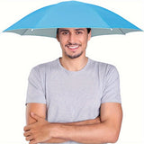 SunShade Parapluhoed – Lichtgewicht, UV-beschermend en Handsfree