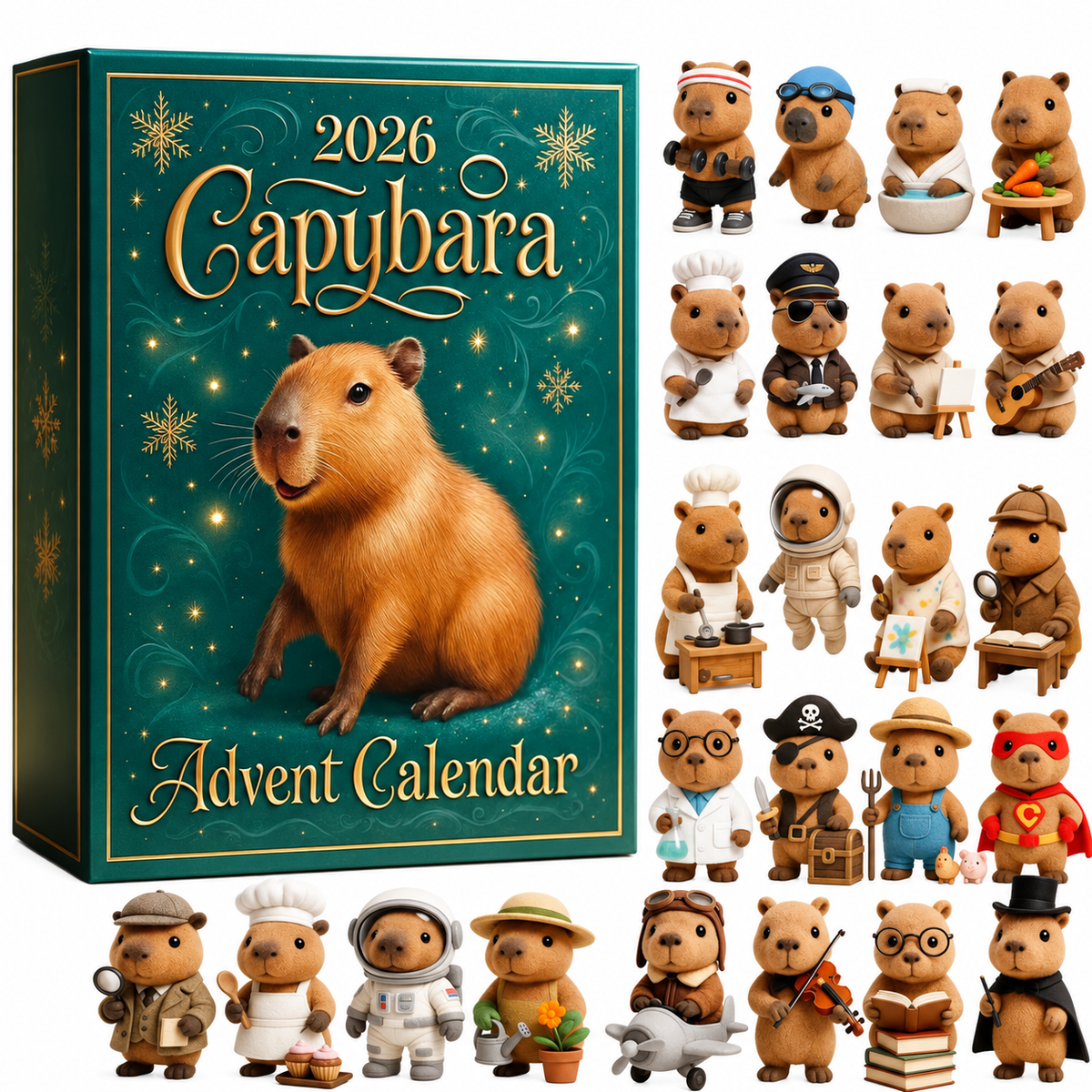 Capybara Adventskalendar 2026