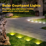 Solar Grondspotverlichting – Geometrisch RVS Ontwerp voor Tuinen en Paden