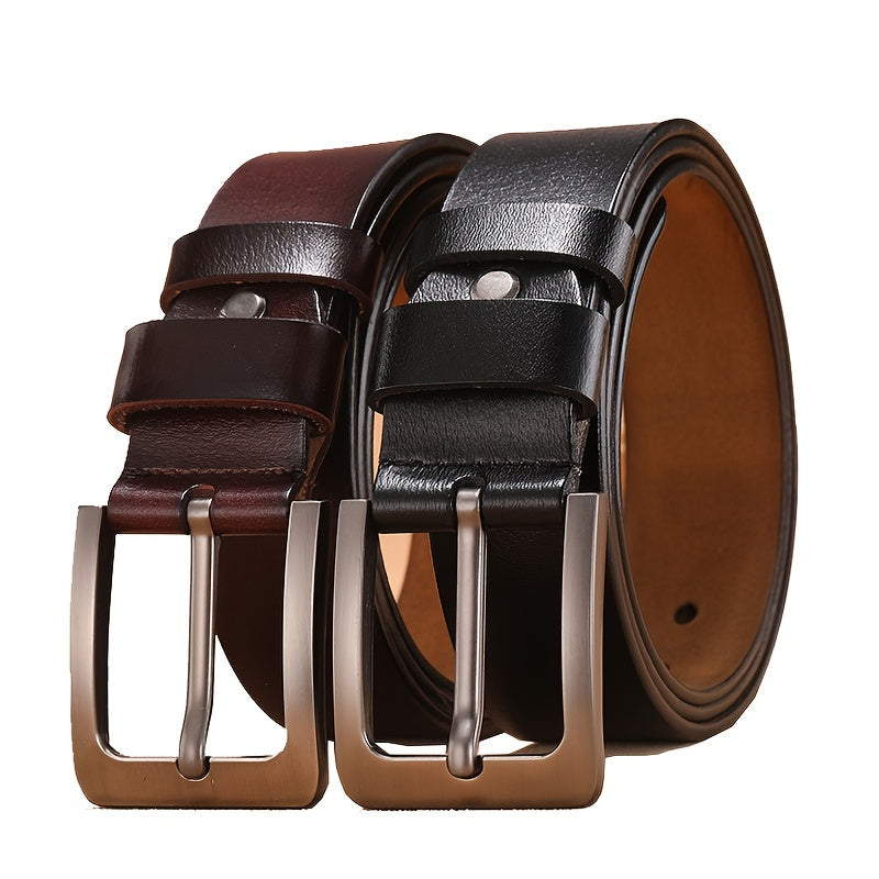 Jeroen - Echte Leren Riem - Klassiek Design voor Heren