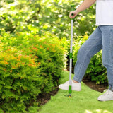 Onkruidverwijderaar - EcoTurf - Duurzaam Aluminium - Lange Handgreep