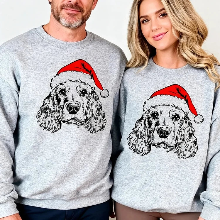 SantaPaws | Een gedepersonaliseerde kersttrui met jouw huisdier erop
