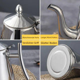 Inductie Waterkoker van RVS met Filter - AquaSteel