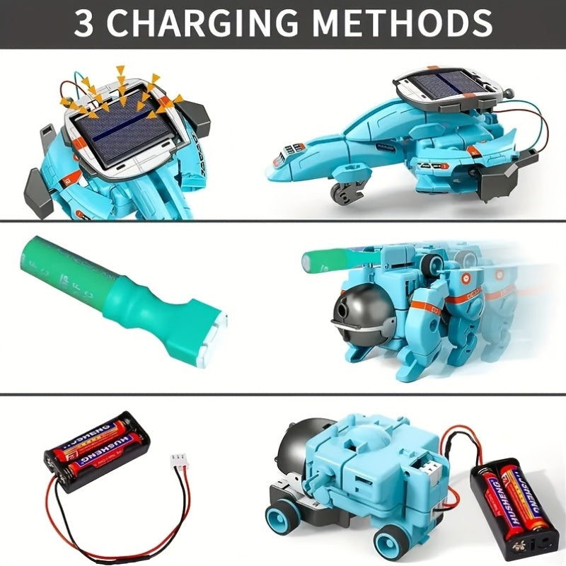 Solar Robot 6-in-1 bouwset - Educatief en Innovatief