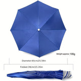 SunShade Parapluhoed – Lichtgewicht, UV-beschermend en Handsfree