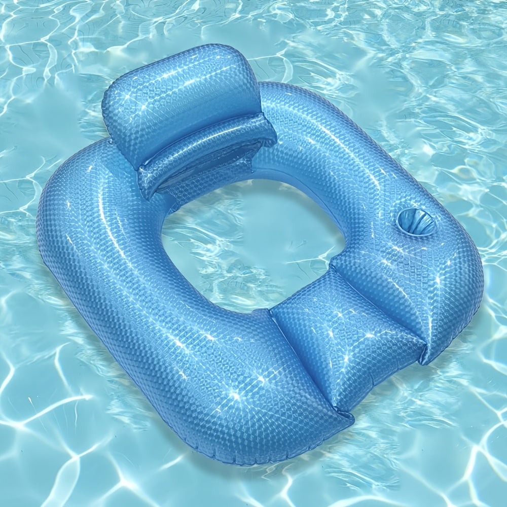 PearlFloat Opblaasbare Lounge – Comfort en Stijl op het Water