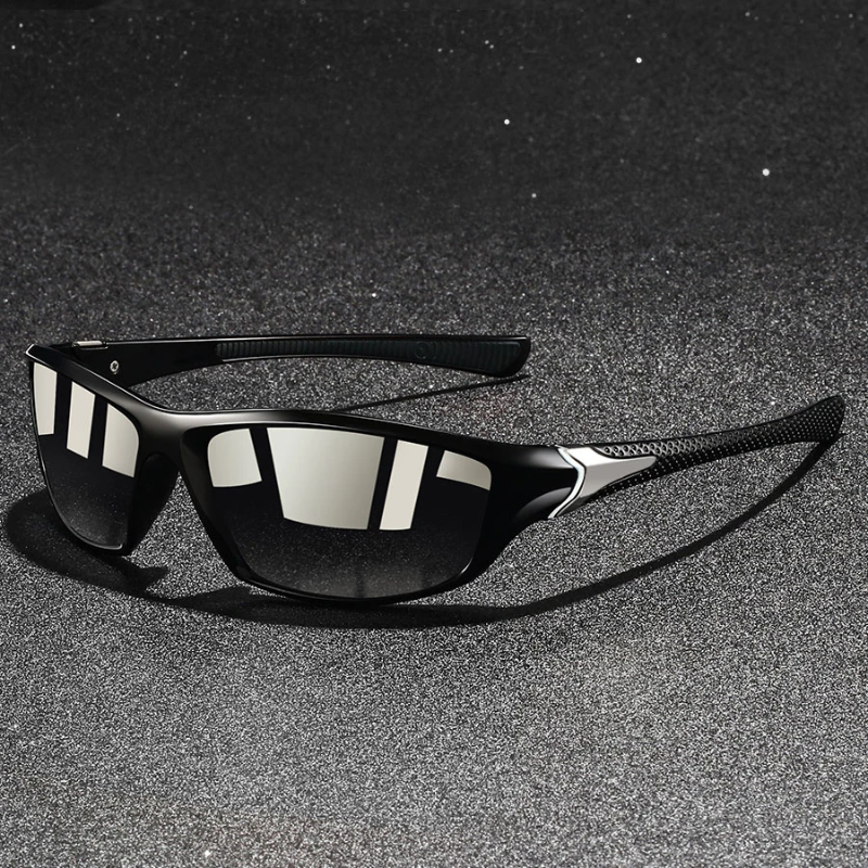 Heren Zonnebril - Gepolariseerde Lenzen - UV400 - Lichtgewicht Metaal
