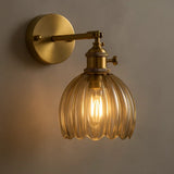 Retro Wandlamp | Glazen Tulpenontwerp | Elegante Verlichting