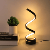 Spiraal LED Tafellamp | Modern Design | Dimbaar