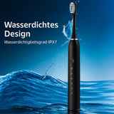 Elektrische Tandenborstel met 6 Reinigingsmodi | Ultrasone Tandenborstel voor Volwassenen & Kinderen | TandKlar