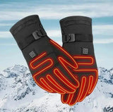 Waterdichte Elektrische Verwarmde Handschoenen Met 3 Temperatuurinstellingen