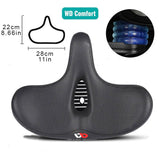 RideEase | Ergonomisch Fietszadel | Extra Breed en Ademend