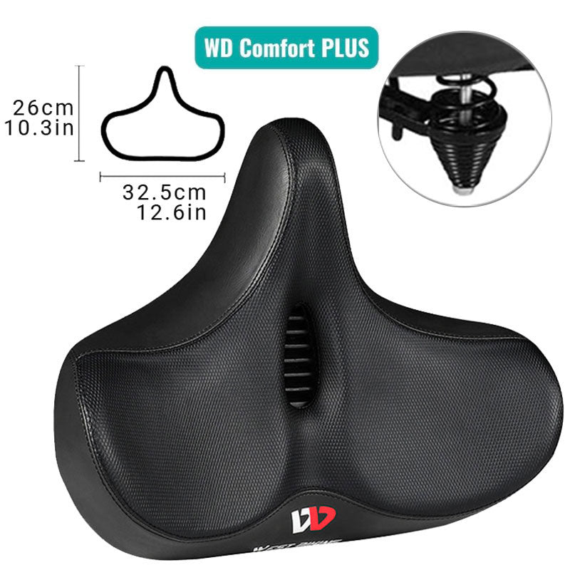 RideEase | Ergonomisch Fietszadel | Extra Breed en Ademend