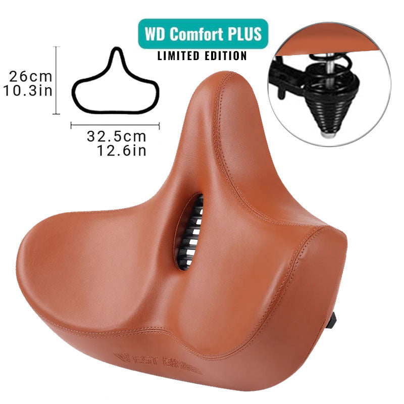 RideEase | Ergonomisch Fietszadel | Extra Breed en Ademend