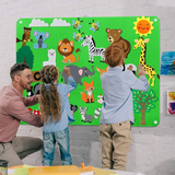 Dierenrijk Educatieve Speelwand - Creatief en Leerzaam