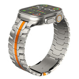 Kevanox Horlogeband | Horlogebandjes | Titanium Apple Watch band met luxe uitstraling