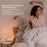 Touch Control Bedside Alarm Clock Light – Elegante & Aanpasbare Wake-Up Lamp