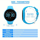 LED Digitale Stappenteller Horloge met Vibrerend Alarm – Fitness Tracker voor Kinderen