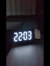 Digitale Projectie Wekker – LED Display en Snoozefunctie met Verstelbare Helderheid