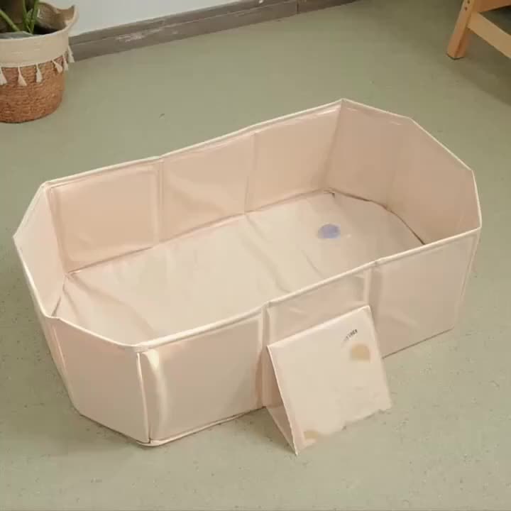 Comfortabele Opvouwbare Badkuip voor Baby's – Praktisch en Ruim voor Ontspanning