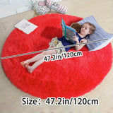 Ronde Fluffy Tapijt - Clouda