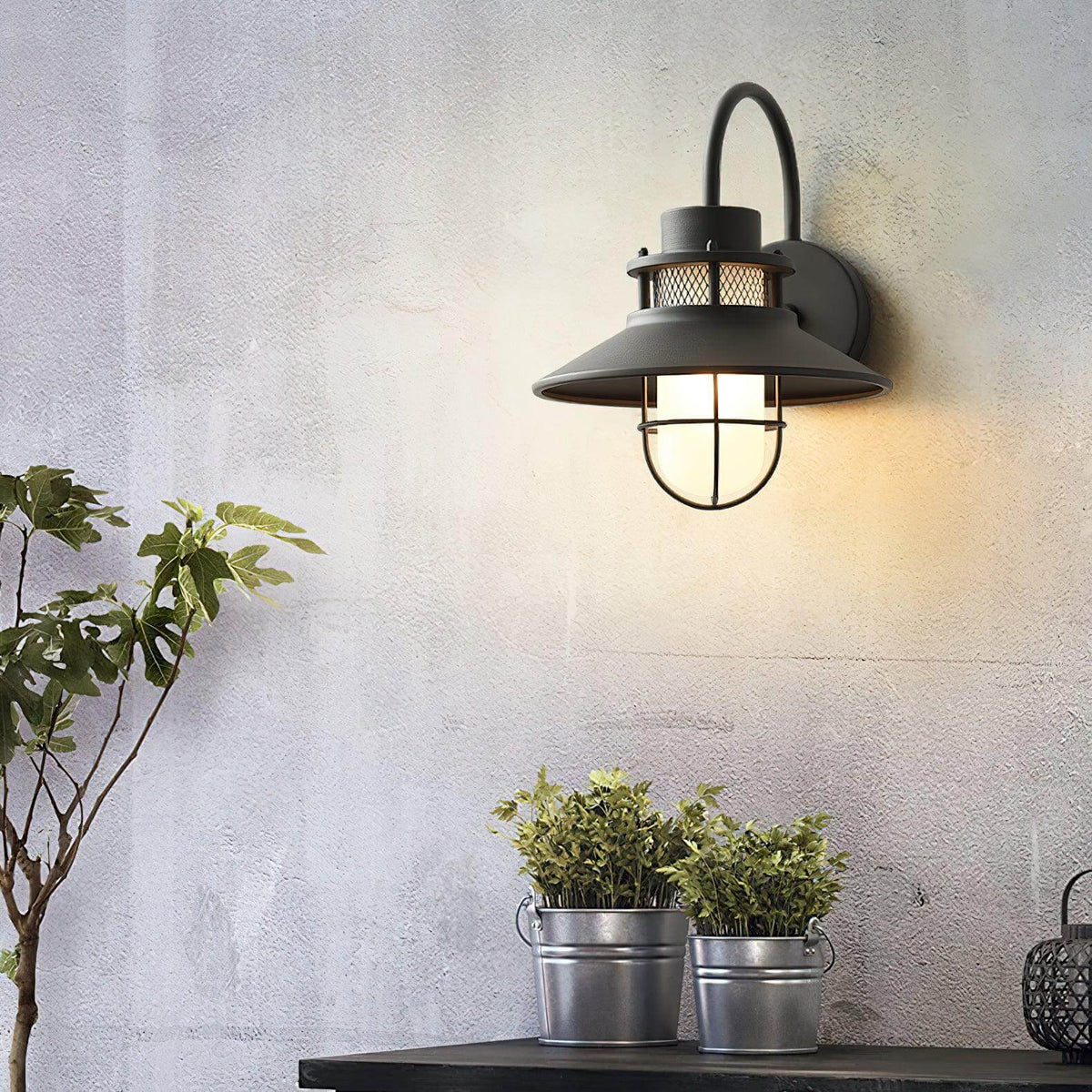 Industriële Buitenwandlamp - Weerbestendig