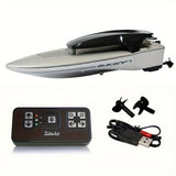 Water Mini Speelgoedboot – Op afstand bestuurbaar met LED Verlichting