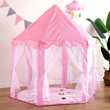 Roze Prinsessen Kasteel Tent – Voor Binnen en Buiten Spelen