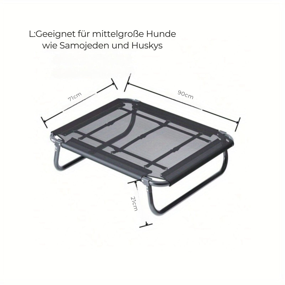 Opvouwbare Hondenligstoel - TravelBuddy
