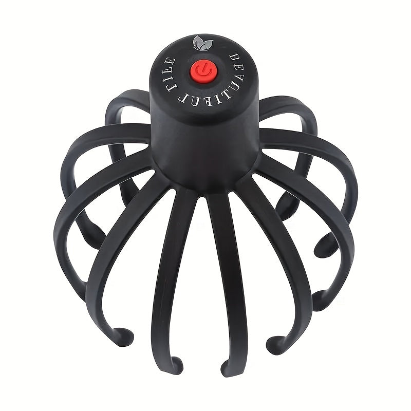 Elektrische Octopus Hoofdhuidmassager – USB Oplaadbaar en Compact