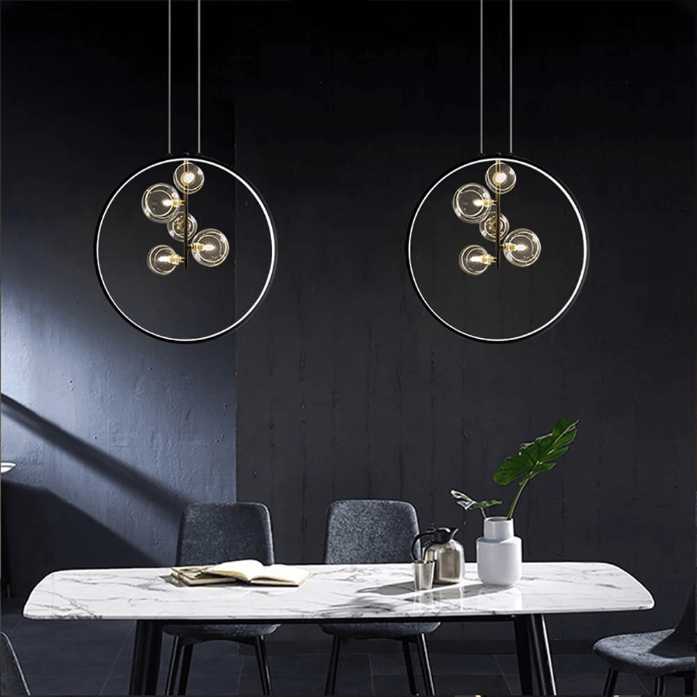 Minimalistische Glazen Hanglamp - LED Verlichting