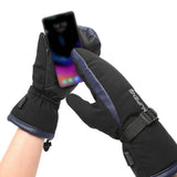 Norvo | Elektrisch verwarmde handschoenen | Dubbelzijdige verwarming, waterdicht en USB-oplaadbaar voor skiën, wandelen, wanten en dagelijks gebruik