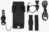 FietsPro 4-in-1 Telefoonhouder, Powerbank, Verlichting & Claxon