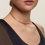 Stijlvolle Minimalistische Choker-Ketting – Lola