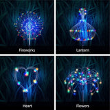Waterdichte Zonne Garden Vuurwerk Lamp