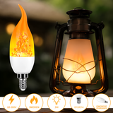 Vlam Effect Lamp - 9W Gesimuleerde Vlam Gloeilamp