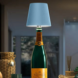 Flessenlicht | Fles als Tafellamp | Oplaadbare Tafellamp | Flessenstop | LumiFles