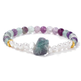 Natuurlijk Kristallen Kralen Armband – Eline