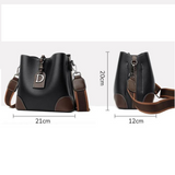 ShoulderBag: Echt Leer Niche Dames Schoudertas