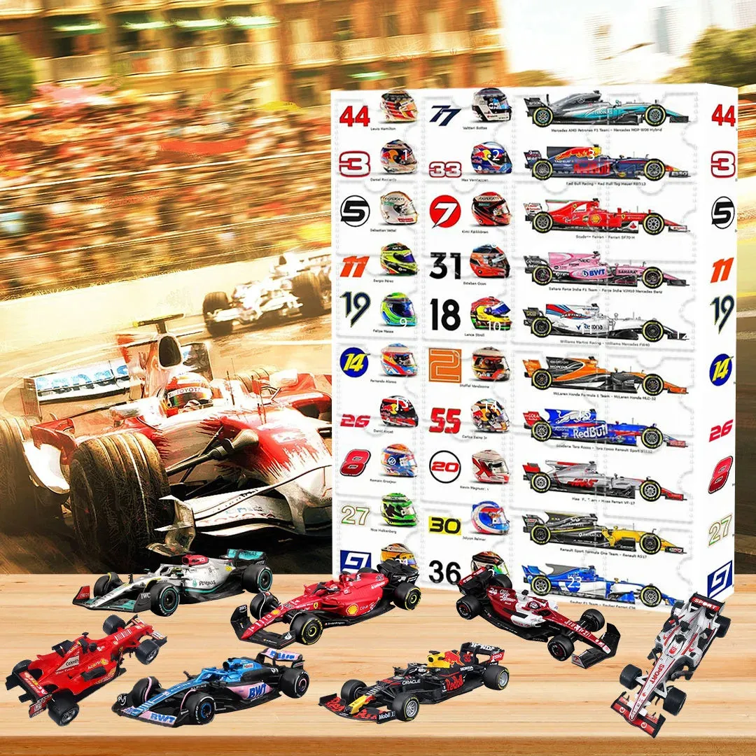 Formule 1 Adventskalender met verzamelobjecten – Voor echte autosportfans