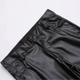 Premium Stretch leren broek voor heren met veelzijdig comfort en tijdloos ontwerp | Hidde