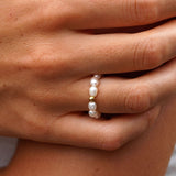 Oceaan-Parelenring voor Dames – Pearl