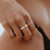 Oceaan-Parelenring voor Dames – Pearl